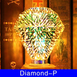3D Decorative LED E27 6W Light Bulb
