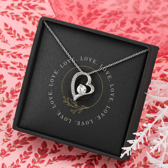 Forever Love Necklace - Yin Yang