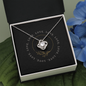 Love Knot Necklace -Yin Yang