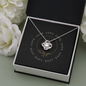 Love Knot Necklace -Yin Yang