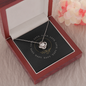Love Knot Necklace -Yin Yang