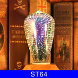 3D Decorative LED E27 6W Light Bulb