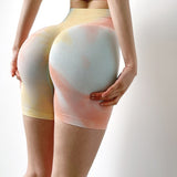Tie Dying Seamless High Waist Leggings and Yoga Trousers
