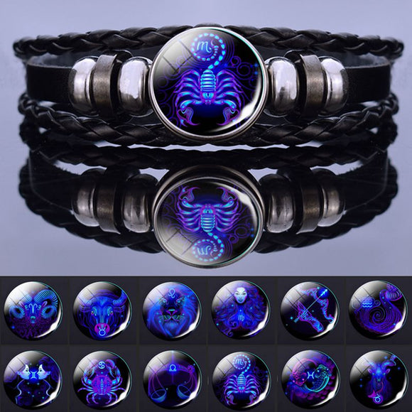 Zodiac Signs Charm Bracelet